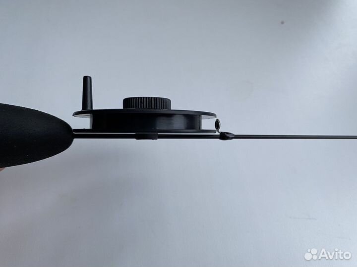 Зимняя удочка ручной работы Black эва