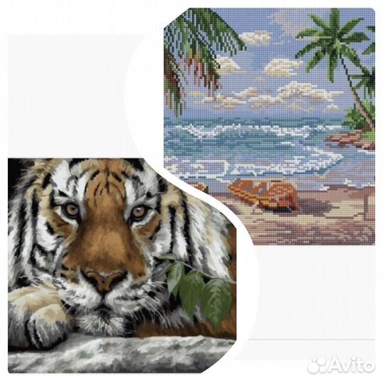 Наборы на подрамнике 30/40 алмазная мозаика