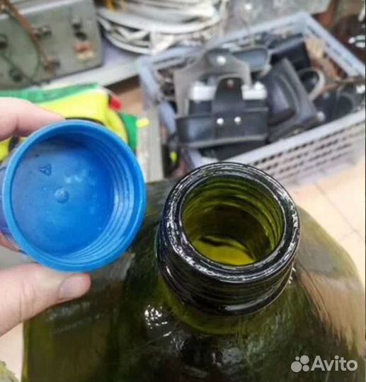 Бутылки Темно зелёные Толстостенные Стеклянные 20л