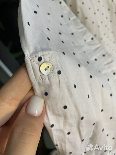 Блузка белая