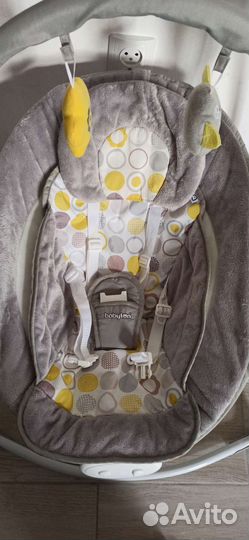 Детские электронные качели Babyton 2 в 1