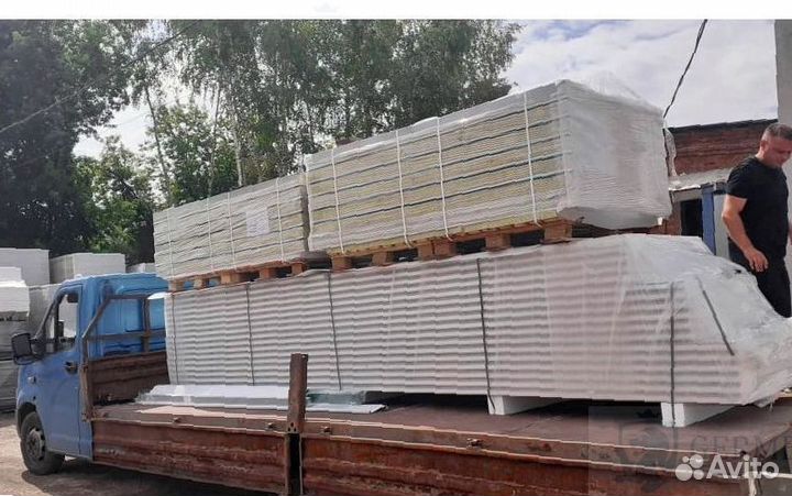 Сэндвич панели кровельные