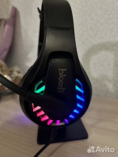 Наушники A4Tech Bloody G230p с микрофоном, 2 м