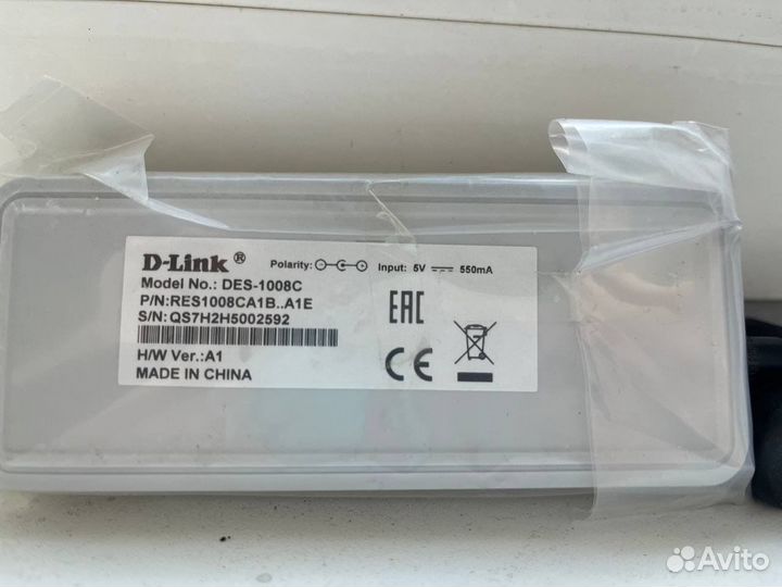 Коммутатор D-Link 1008C