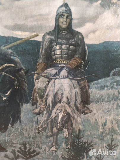 Картина репродукция Богатыри СССР