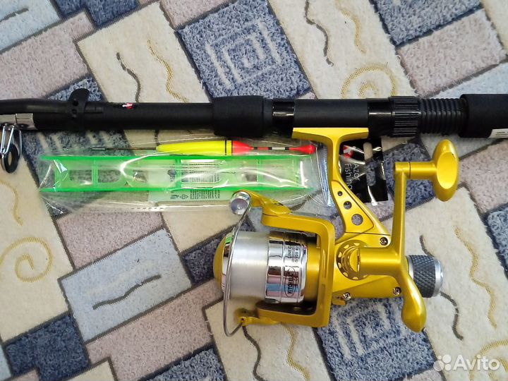 Спиннинг с катушкой