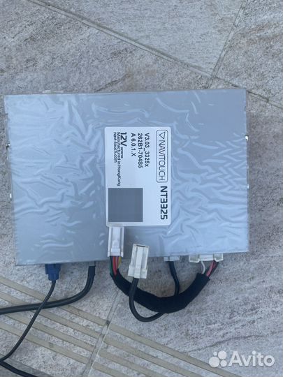 Блок навигации андроид на Toyta Prado150