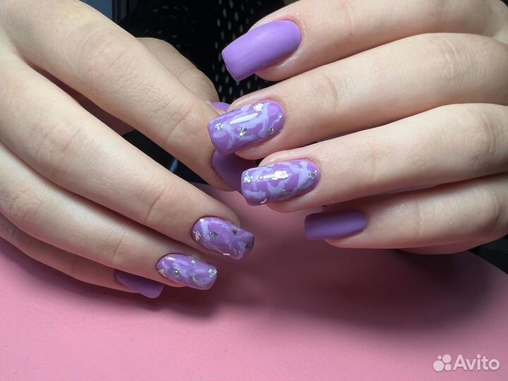 Маникюр гель лак