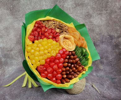 Ореховый букет, букет из орехов