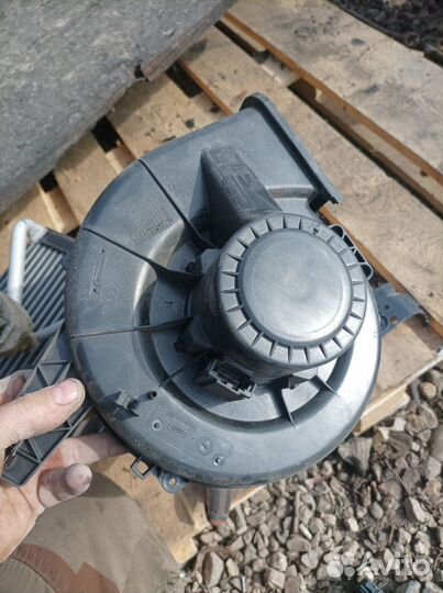 Вентилятор печки fabia skoda