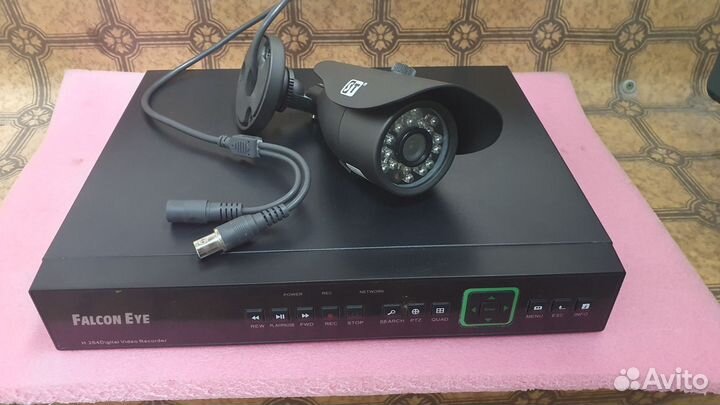 Комплект видеонаблюдения бу