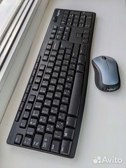 Logitech Комплект Клавиатура К270 и Мышь M310