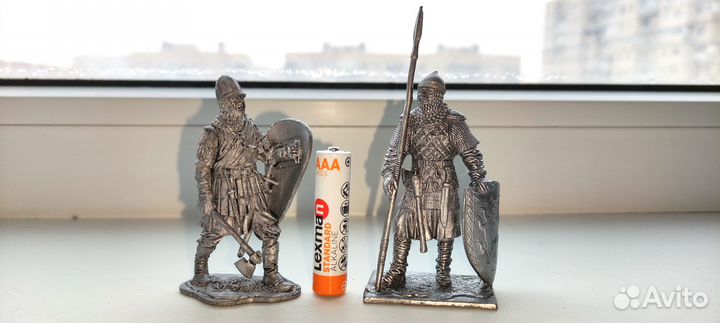 Фигурки русских воинов