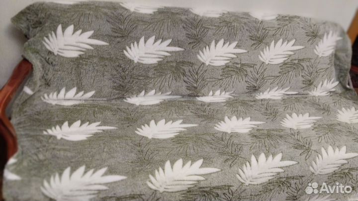 Плед покрывало 180х 200 микрофибра новое