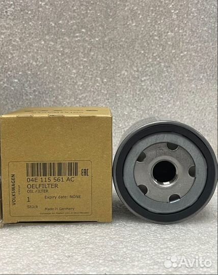 Фильтр масляный VAG 04E115561AC