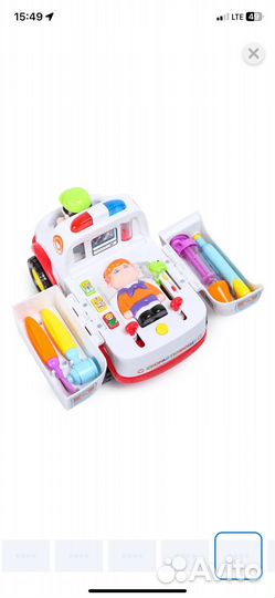 Игрушка Kiddieland Трактор Сафари/ скорая baby go