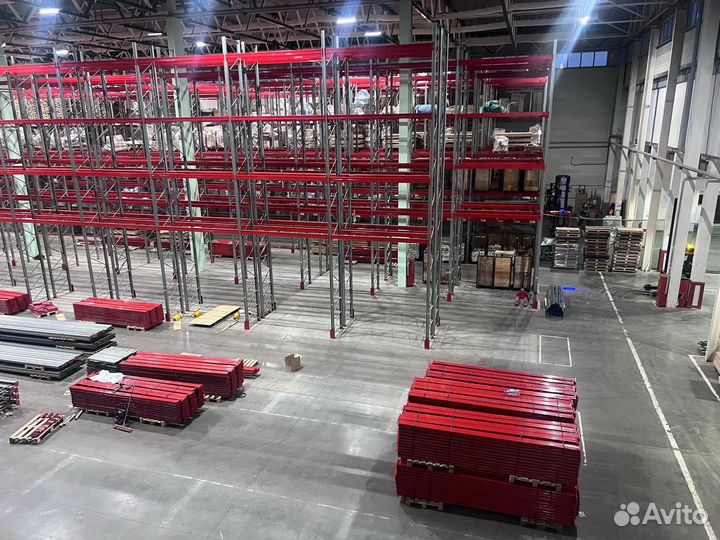 Стеллажи складские палетные