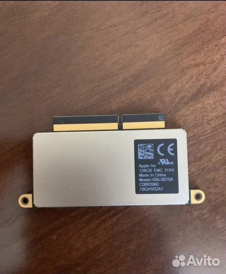 SSD 128 Gb Macbook pro