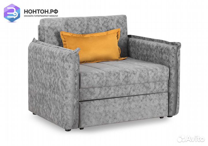 Кресло выкатное Виола серое