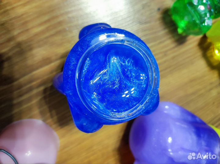 Слаймы с блёстками