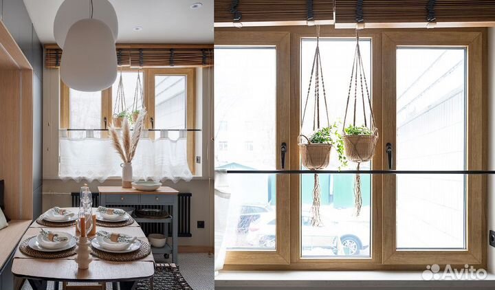 Окна деревянные