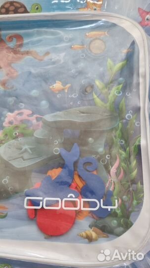 Детский водный игровой развивающий коврик