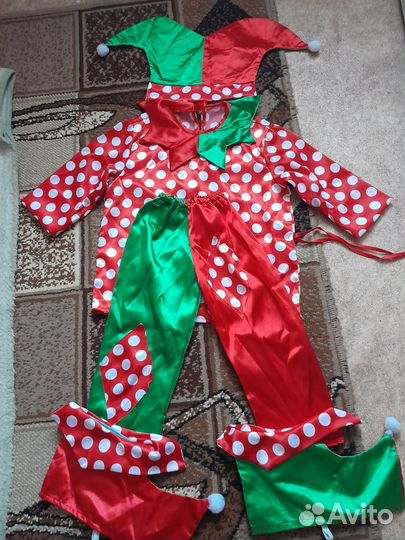 Новогодний костюм петрушки