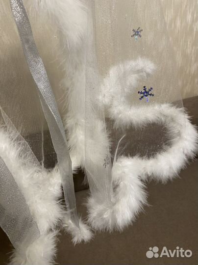 Новогодний костюм метель, морозный узор, снежинка