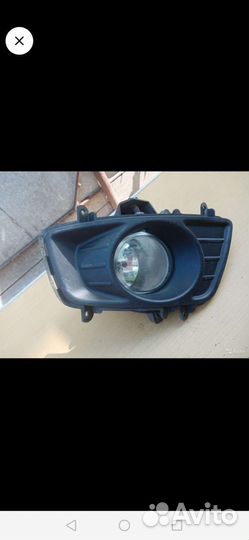 Противотуманная фара на kia carens