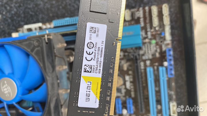 Материнская плата + процессор+ видеокарта