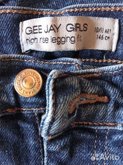 Джинсы для девочки 146