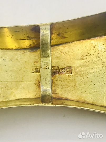 Пепельница Серебряная 84 проба Калуга 1872 год