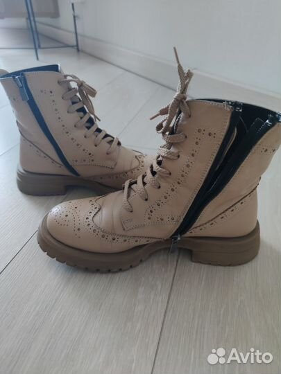 Ботинки женские 38 размер натуральная кожа