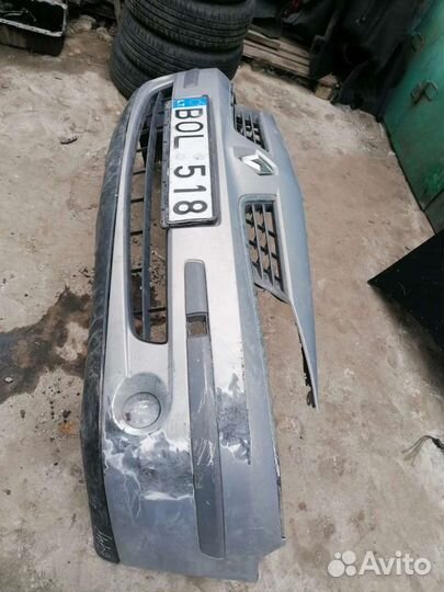 Передний бампер рено лагуна 2 рестайлинг