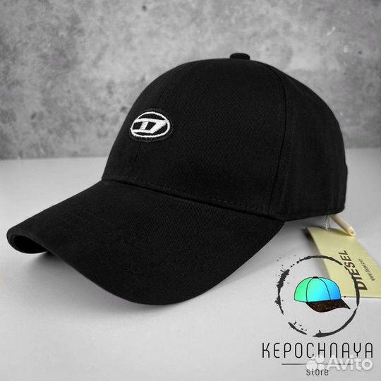 Бейсболка Diesel Унисекс хлопок