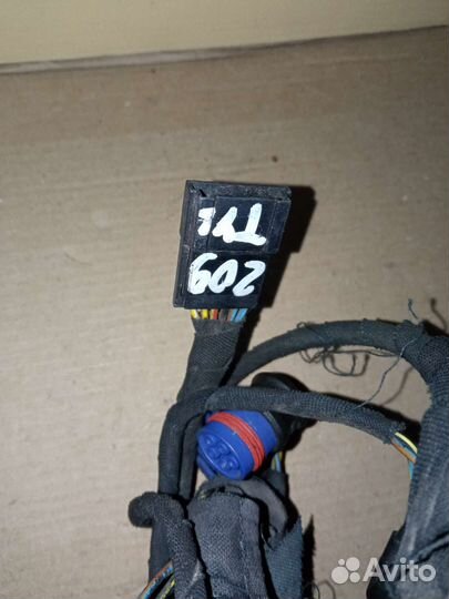 Mercedes W140 проводка задних парктроников