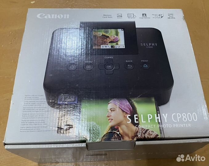 Фотопринтер canon selphy