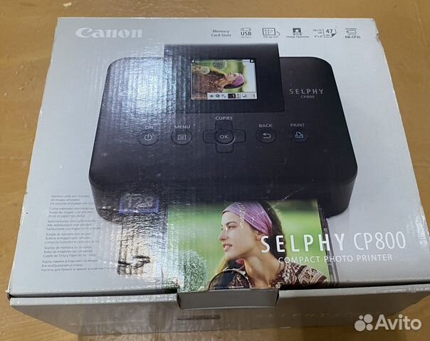 Фотопринтер canon selphy