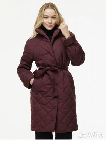 Пальто стеганое женское48-50