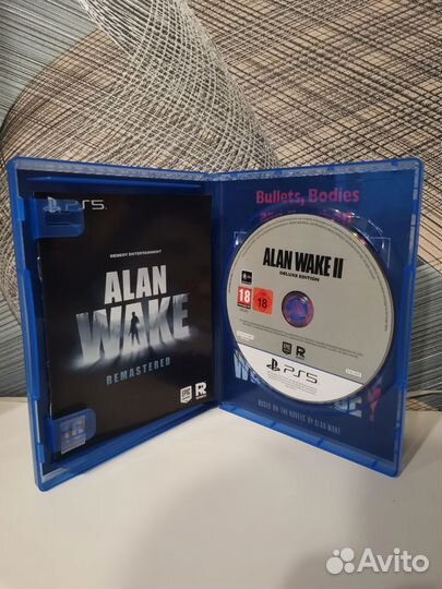 Alan wake 2 ps5 диск