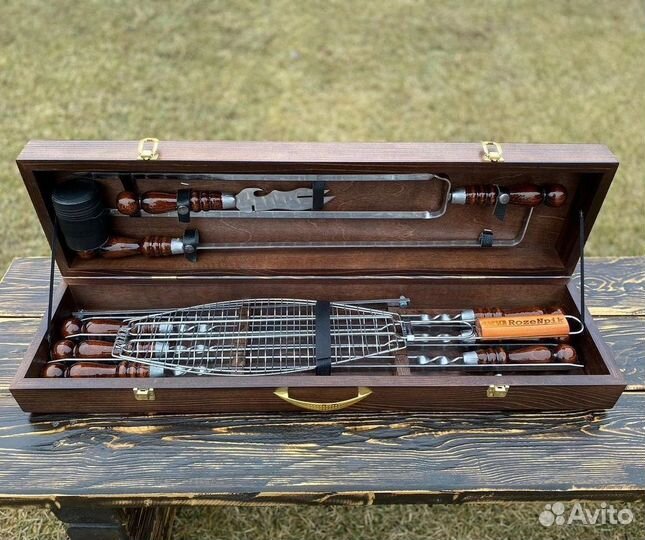 Шашлычный набор в кейсе № 12