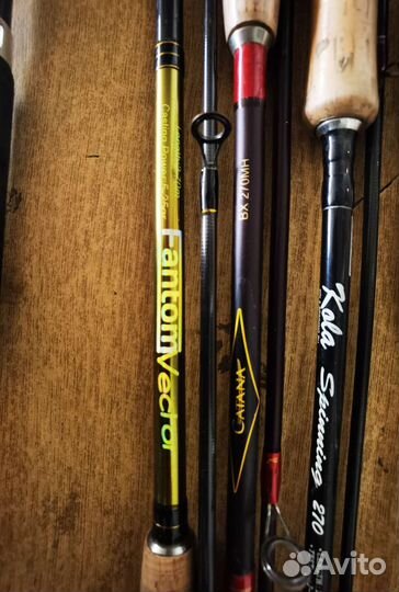 Спининги, катушки