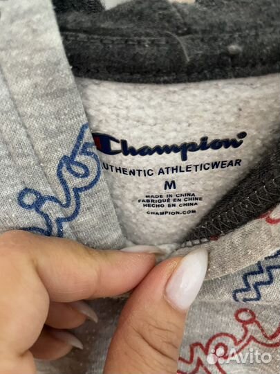 Толстовка champion и nike jordan