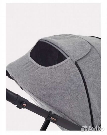Прогулочная коляска mowbaby Move Silver