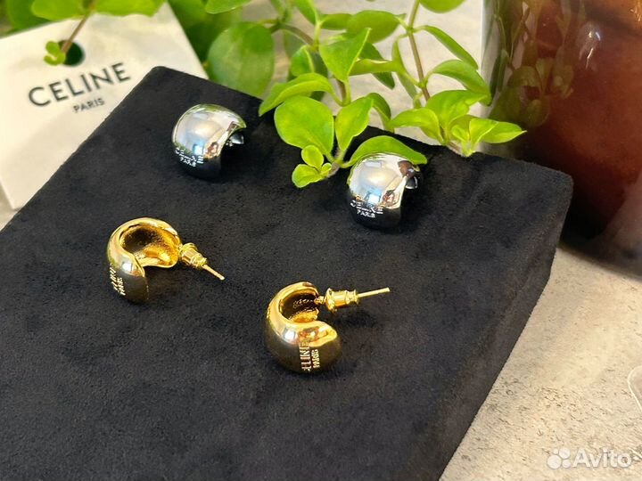 Серьги конго Celine
