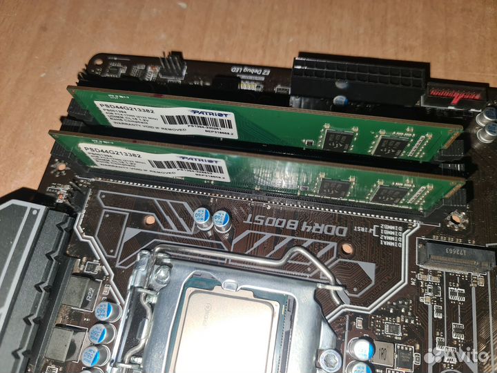 Msi Z270-A-Pro + G3900 + 8 Гб ddr4