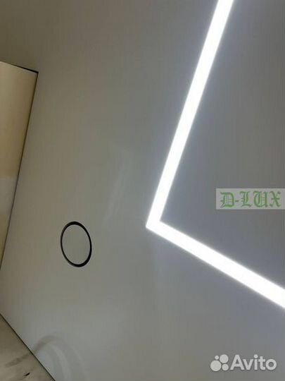 Глянцевые натяжные потолки