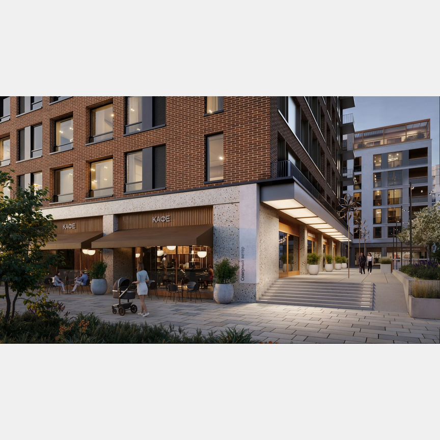3-к. квартира, 91 м², 3/16 эт.