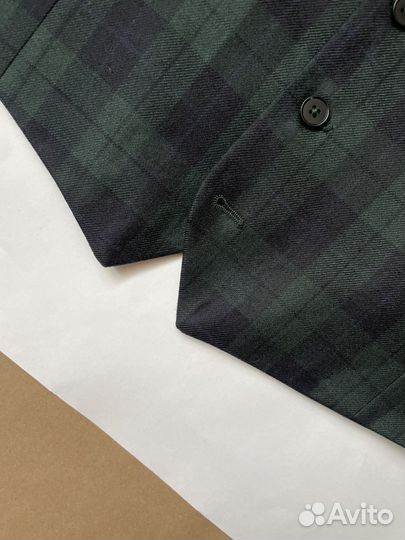 Английский жилет Charles Tyrwhitt Green Tartan