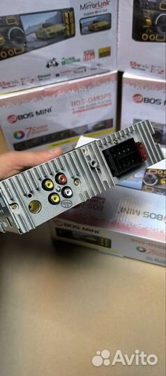 Авто магнитола 1din с видео D493P5 Bluetooth новые